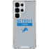 NFL Detroit Lions Grey Performance Series Galaxy S25 Ultra Clear Case