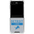 NFL Detroit Lions Grey Performance Series Galaxy Z Flip6 Clear Case