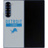NFL Detroit Lions Grey Performance Series Galaxy Z Fold6 Skin