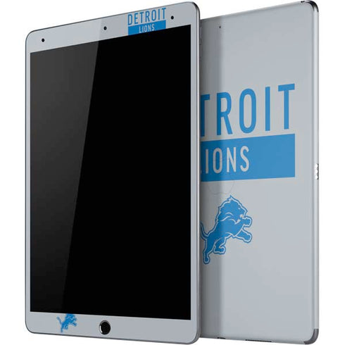 NFL Detroit Lions Grey Performance Series iPad Skins