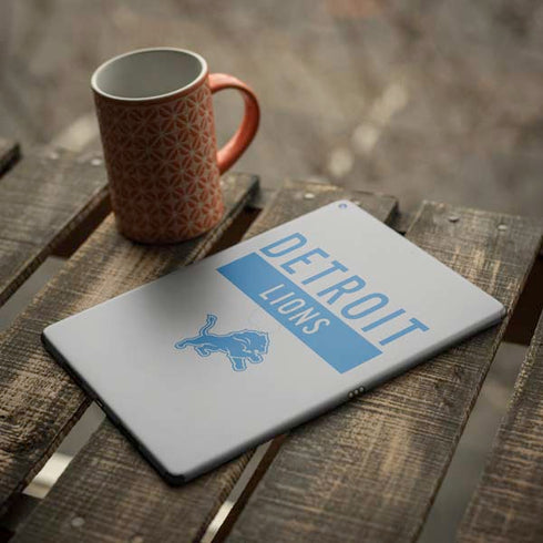 NFL Detroit Lions Grey Performance Series iPad Skins