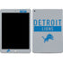 NFL Detroit Lions Grey Performance Series Apple iPad Skin