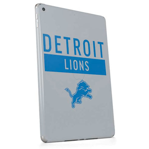 NFL Detroit Lions Grey Performance Series Apple iPad Skin