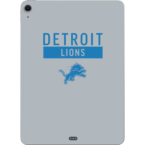NFL Detroit Lions Grey Performance Series Apple iPad Air Skin