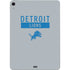 NFL Detroit Lions Grey Performance Series Apple iPad Air Skin