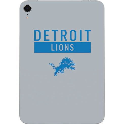 NFL Detroit Lions Grey Performance Series Apple iPad Mini Skin