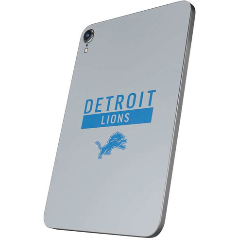 NFL Detroit Lions Grey Performance Series Apple iPad Mini Skin