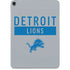 NFL Detroit Lions Grey Performance Series Apple iPad Pro Skin