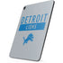 NFL Detroit Lions Grey Performance Series Apple iPad Pro Skin