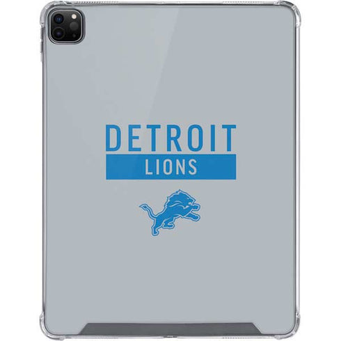 NFL Detroit Lions Grey Performance Series iPad Cases