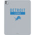 NFL Detroit Lions Grey Performance Series iPad Pro 13in M4 (2024) Skin