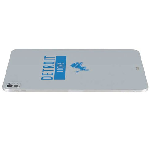 NFL Detroit Lions Grey Performance Series iPad Pro 13in M4 (2024) Skin
