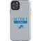 NFL Detroit Lions Grey Performance Series iPhone Cases