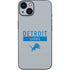NFL Detroit Lions Grey Performance Series iPhone 15 Skin