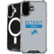NFL Detroit Lions Grey Performance Series iPhone 16 MagSafe Case