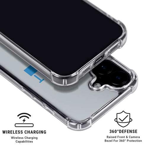 NFL Detroit Lions Grey Performance Series iPhone 16 MagSafe Case