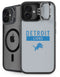 NFL Detroit Lions Grey Performance Series iPhone 16 Plus Kickstand Case