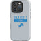 NFL Detroit Lions Grey Performance Series iPhone 16 Pro Impact Case