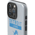 NFL Detroit Lions Grey Performance Series iPhone 16 Pro Impact Case