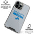 NFL Detroit Lions Grey Performance Series iPhone 16 Pro Max Clear Case