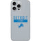 NFL Detroit Lions Grey Performance Series iPhone 16 Pro Max Skin