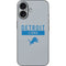 NFL Detroit Lions Grey Performance Series iPhone 16 Skin