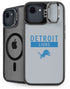 NFL Detroit Lions Grey Performance Series iPhone 16e Kickstand Case