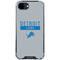NFL Detroit Lions Grey Performance Series iPhone 16e Clear Case