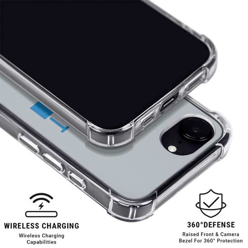 NFL Detroit Lions Grey Performance Series iPhone 16e MagSafe Case