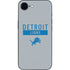 NFL Detroit Lions Grey Performance Series iPhone 16e Skin
