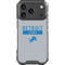 NFL Detroit Lions Grey Performance Series iPhone 18 Pro Clear Case