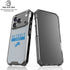 NFL Detroit Lions Grey Performance Series iPhone 18 Pro Clear Case