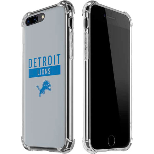 NFL Detroit Lions Grey Performance Series iPhone Cases