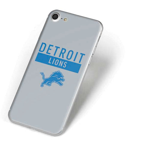 NFL Detroit Lions Grey Performance Series iPhone 8 Skin