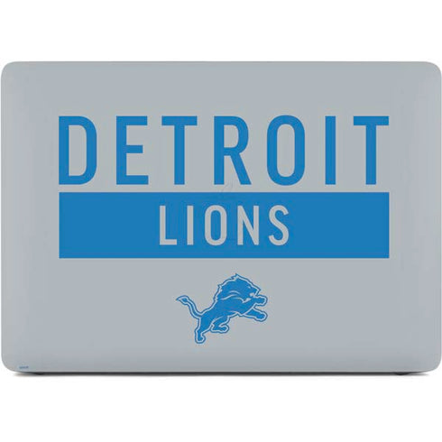 NFL Detroit Lions Grey Performance Series Apple MacBook Air Skin