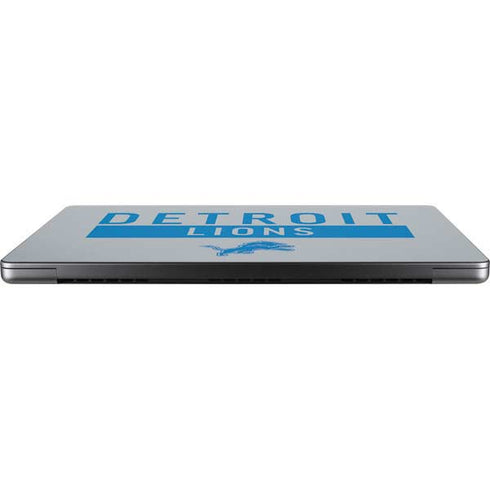 NFL Detroit Lions Grey Performance Series Apple MacBook Pro 14-inch Skin