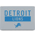 NFL Detroit Lions Grey Performance Series MacBook Skins