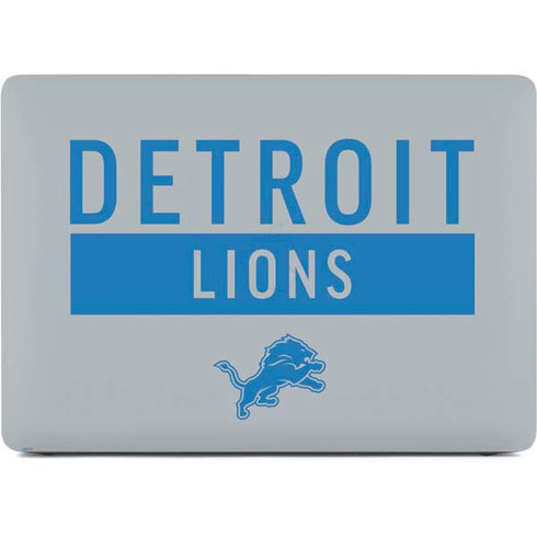 NFL Detroit Lions Grey Performance Series Apple MacBook Pro 16-inch Skin