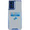 NFL Detroit Lions Grey Performance Series Moto G 5G (2024) Clear Case