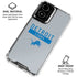 NFL Detroit Lions Grey Performance Series Moto G Power 5G (2024) Clear Case