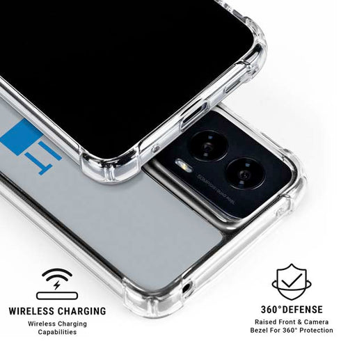NFL Detroit Lions Grey Performance Series Moto G Power 5G (2024) Clear Case
