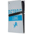 NFL Detroit Lions Grey Performance Series PS5 Pro Console Skin