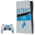 NFL Detroit Lions Grey Performance Series PS5 Pro Disk Bundle Skin