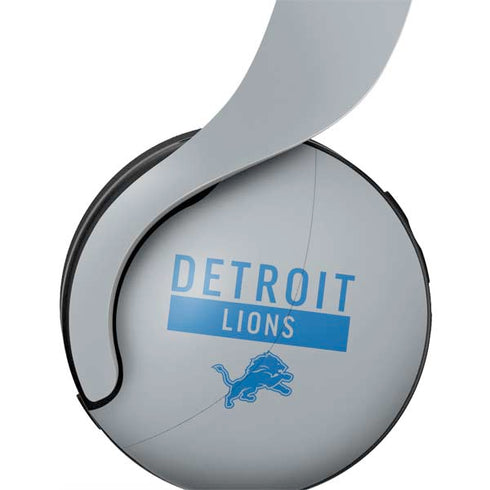 NFL Detroit Lions Grey Performance Series PULSE 3D Wireless Headset for PS5 Skin