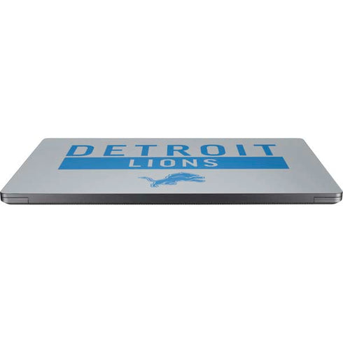 NFL Detroit Lions Grey Performance Series Surface Laptop 7 13.8in Skin