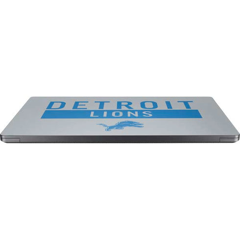 NFL Detroit Lions Grey Performance Series Surface Laptop 7 15in Skin