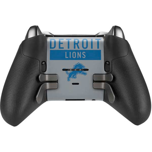 NFL Detroit Lions Grey Performance Series Xbox Elite Wireless Controller Series 2 Skin