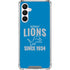 NFL Detroit Lions Helmet Galaxy A16 5G Clear Case