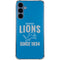 NFL Detroit Lions Helmet Galaxy A35 5G Clear Case