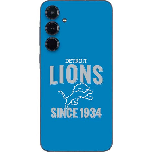 NFL Detroit Lions Helmet Galaxy A55 5G Skin